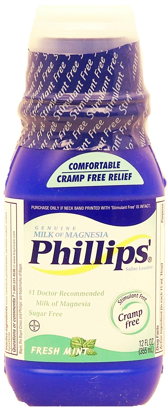 Phillips  milk of magnesia mint flavored liquid Full-Size Picture